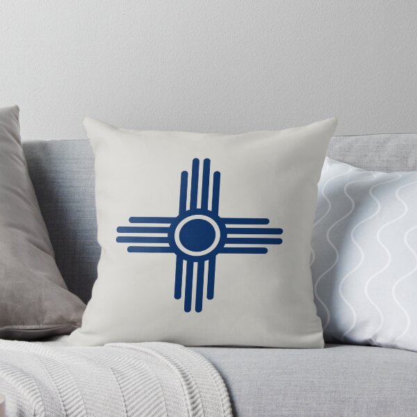 Item preview, Zia Sun, Symbol, New Mexico, Flag designed and sold by nitty-gritty.