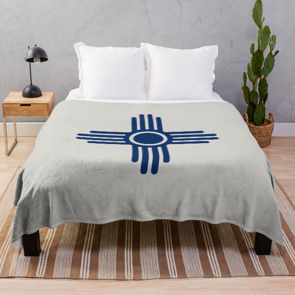 Item preview, Zia Sun, Symbol, New Mexico, Flag designed and sold by nitty-gritty.