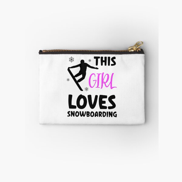 Item preview, This Girl Loves Snowboarding, Snowboarding Girl designed and sold by SportyDogShop.