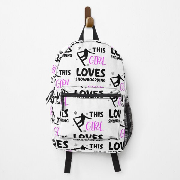 Item preview, This Girl Loves Snowboarding, Snowboarding Girl designed and sold by SportyDogShop.