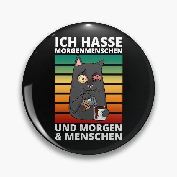 Item preview, Ich Hasse Morgenmenschen Und Morgen & Menschen designed and sold by DAFIN.