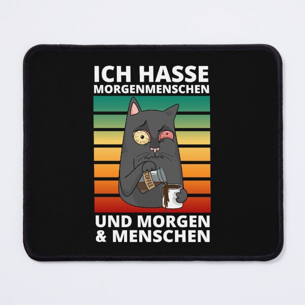 Item preview, Ich Hasse Morgenmenschen Und Morgen & Menschen designed and sold by DAFIN.