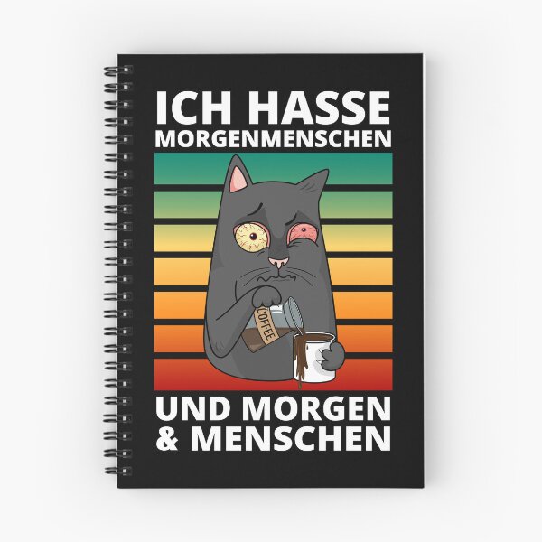Item preview, Ich Hasse Morgenmenschen Und Morgen & Menschen designed and sold by DAFIN.