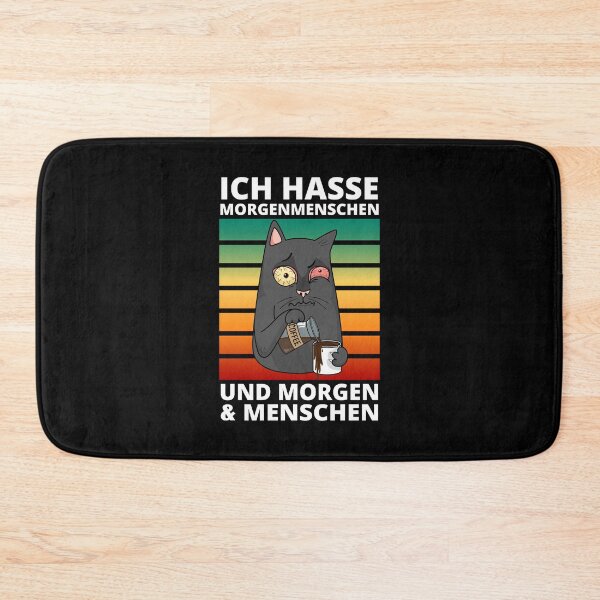 Item preview, Ich Hasse Morgenmenschen Und Morgen & Menschen designed and sold by DAFIN.
