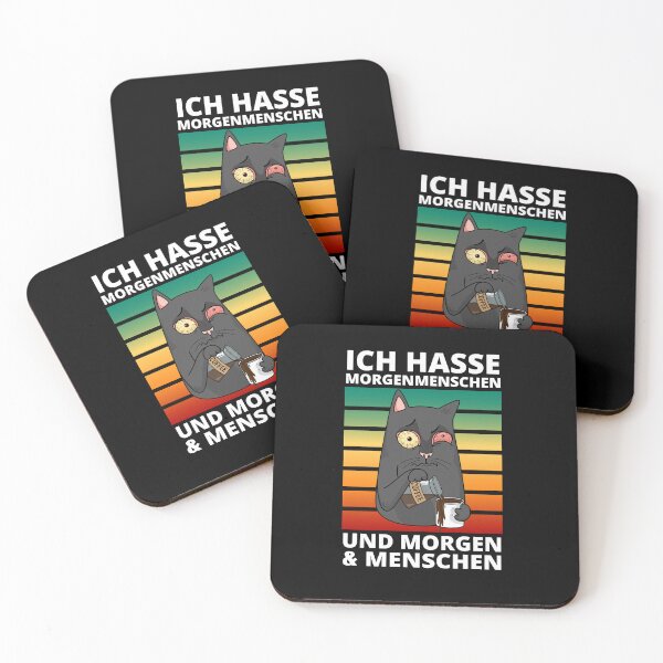 Item preview, Ich Hasse Morgenmenschen Und Morgen & Menschen designed and sold by DAFIN.