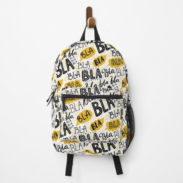 Item preview, Bla bla Peamless Pattern Hand Lettering Words With Yellow Speech Bubbles designed and sold by HIXE.