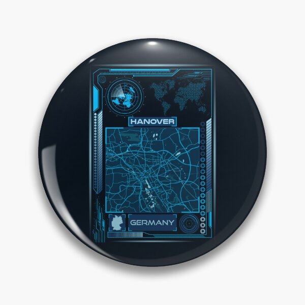Item preview, HANOVER MAP GERMANY designed and sold by hatimelhag.