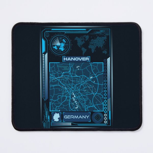 Item preview, HANOVER MAP GERMANY designed and sold by hatimelhag.