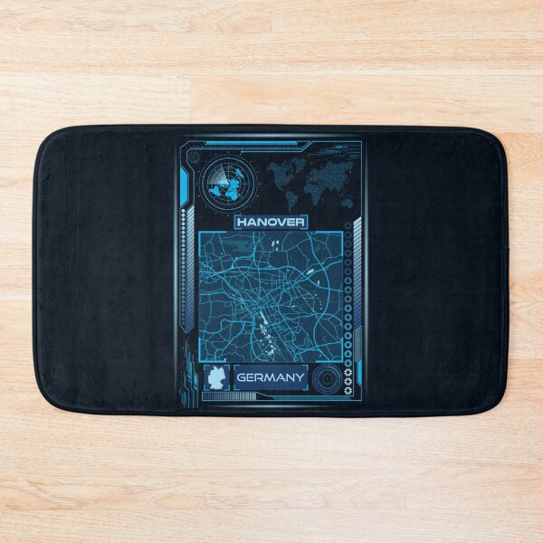 Item preview, HANOVER MAP GERMANY designed and sold by hatimelhag.