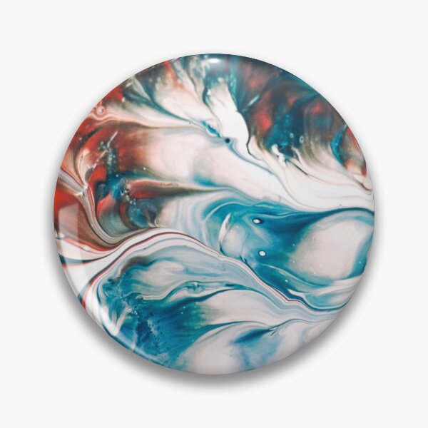 Item preview, Peinture Abstraite Rouge Blanc Et Bleu designed and sold by CAT-LUVERS.