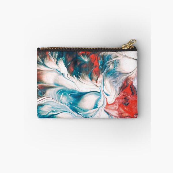 Item preview, Peinture Abstraite Rouge Blanc Et Bleu designed and sold by CAT-LUVERS.