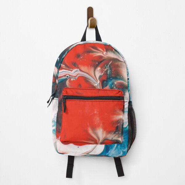 Item preview, Peinture Abstraite Rouge Blanc Et Bleu designed and sold by CAT-LUVERS.