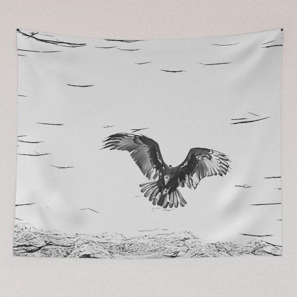Item preview, Vulture Coming In For Landing by Debra Martz designed and sold by Debra Martz.
