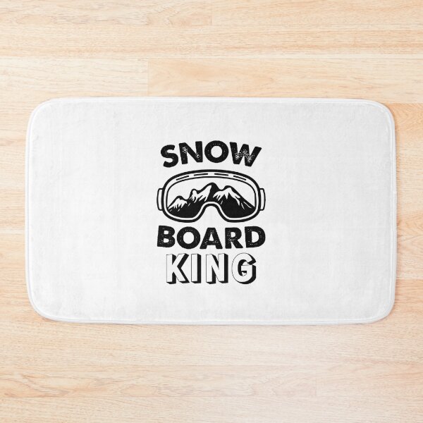Item preview, Snowboard King, Id Rather Be Snowboarding designed and sold by SportyDogShop.