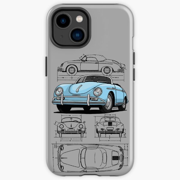 Mon dessin de l'araignée allemande (transparent) Coque antichoc iPhone