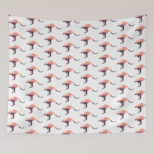 Item preview, Kangaroo silhouette and Australian landscape designed and sold by landscapeworlds.
