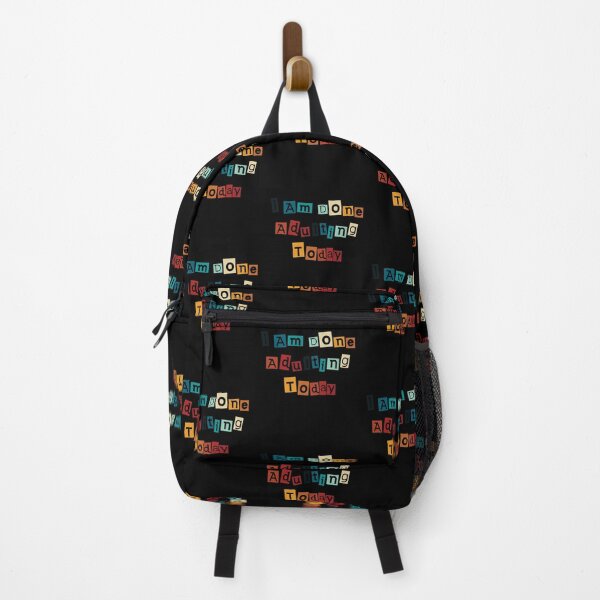 Item preview, I Am Done Adulting Today Cute Sweet sarcastic Gift funny quote Unisex designed and sold by pedrored369.
