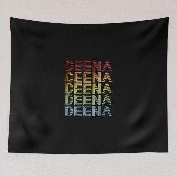 Item preview, Deena Name T Shirt - Deena Vintage Retro Deena Name Gift Item Tee designed and sold by chezeva.