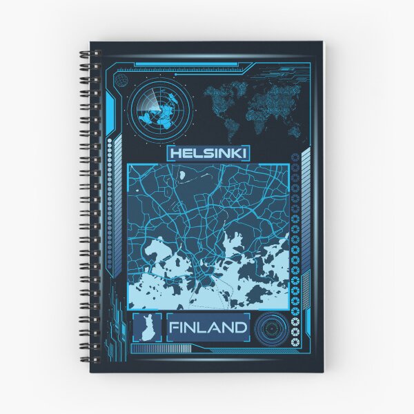 Item preview, HELSINKI MAP FINLAND designed and sold by hatimelhag.