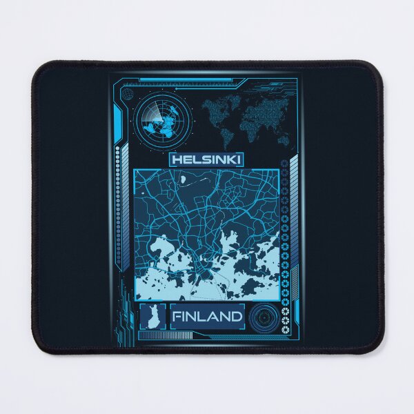 Item preview, HELSINKI MAP FINLAND designed and sold by hatimelhag.