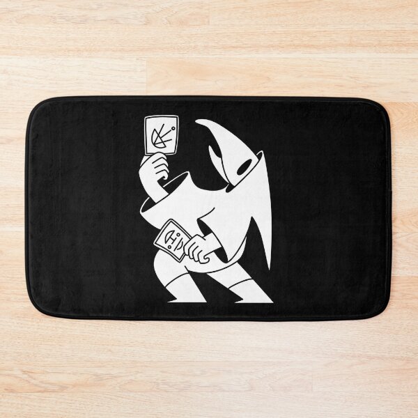 Item preview, Bird Guy with Cards (black background) designed and sold by Owl-n-bear.