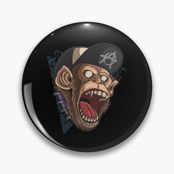 Item preview, Roaring Monkey Funny Gorilla Head Roars designed and sold by Dressed For  Duty.