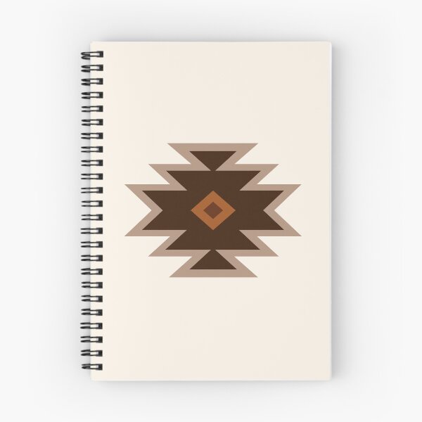 Item preview, Aztec Single Motif Art Browns Rust Cream designed and sold by NataliePaskell.