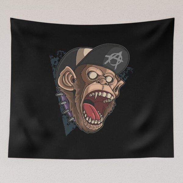 Item preview, Roaring Monkey Funny Gorilla Head Roars designed and sold by Dressed For  Duty.