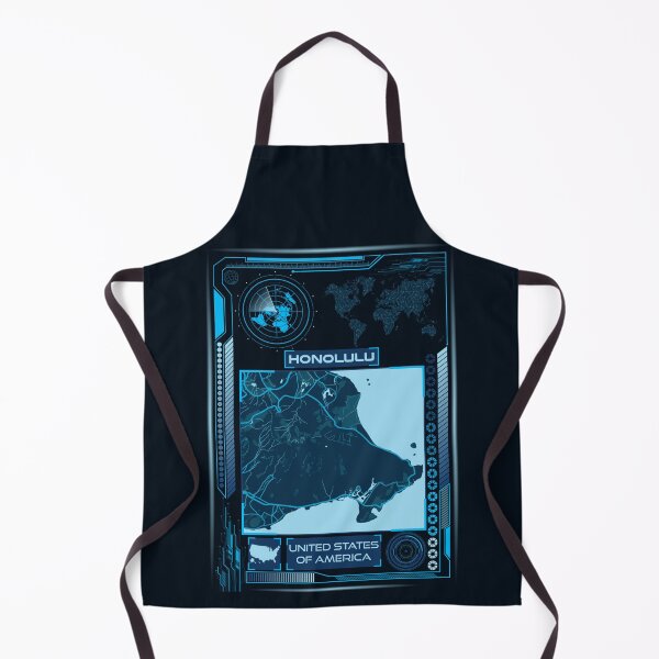 Item preview, HONOLULU MAP USA designed and sold by hatimelhag.