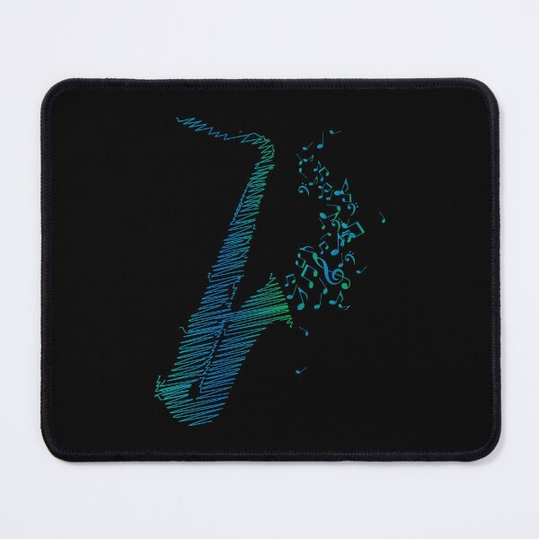 Item preview, Saxophone Art - Blue Mix designed and sold by WIZECROW.