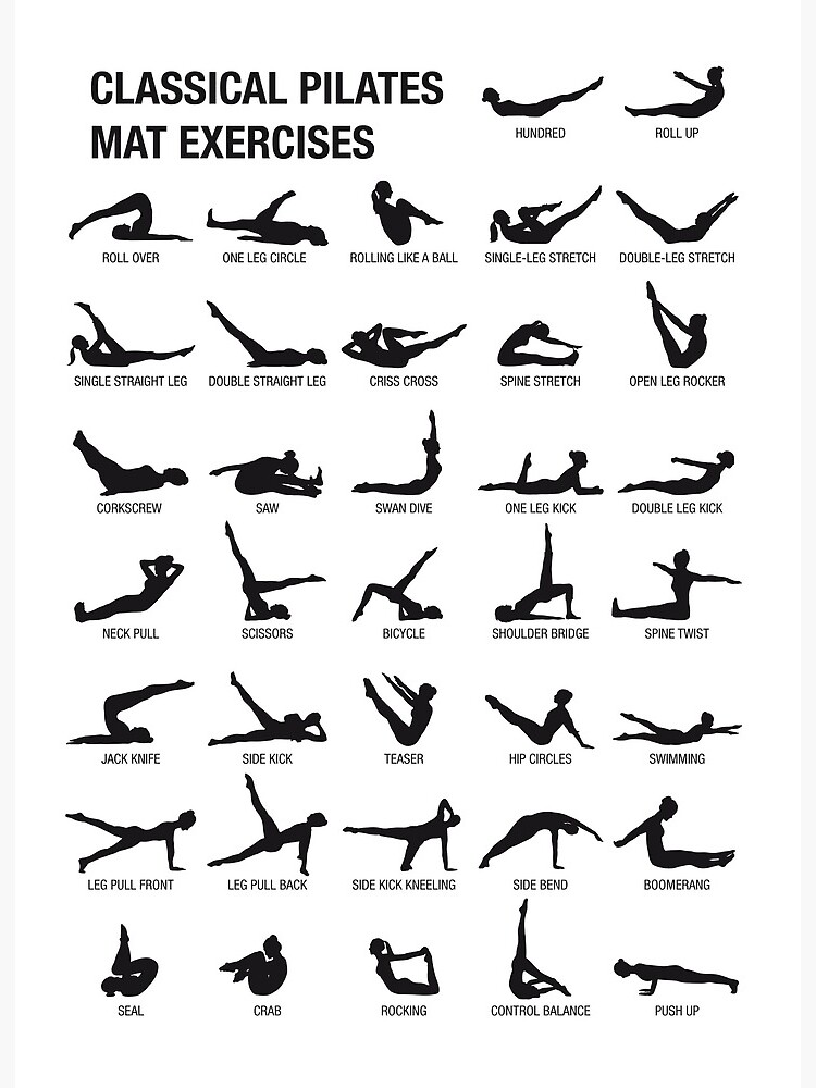 Pilates mat exercise