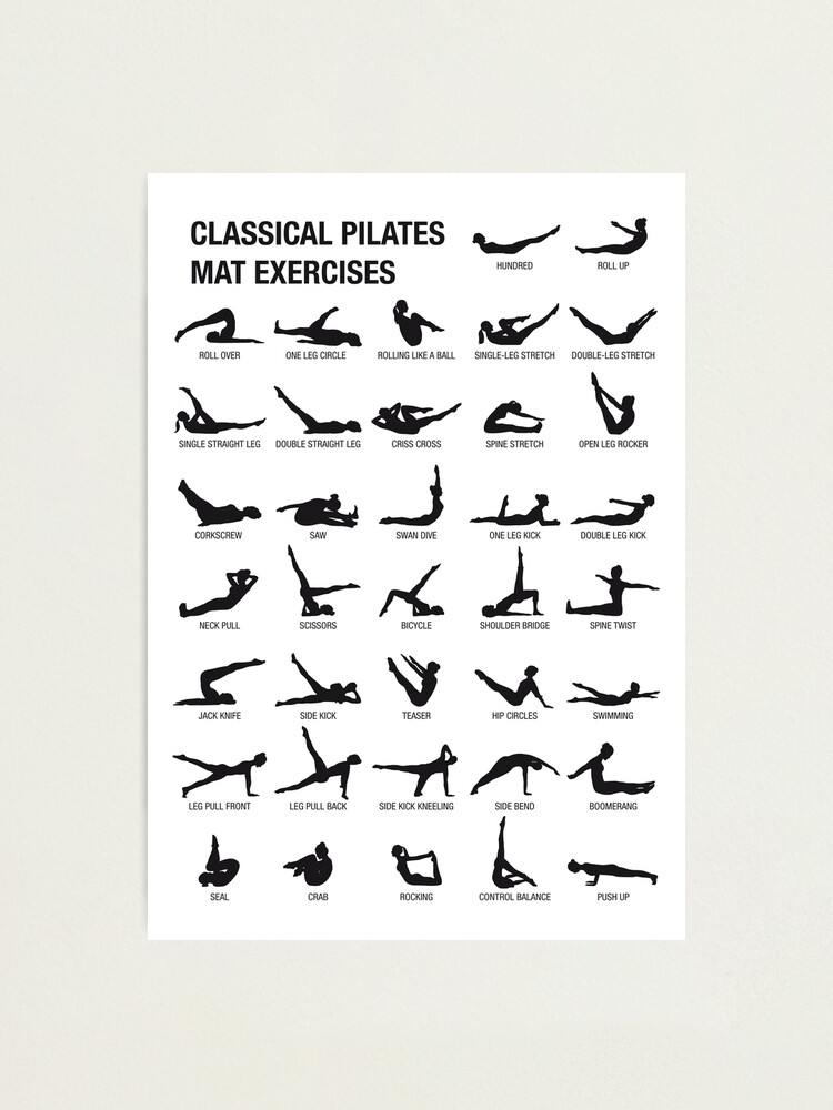 PILATES MAT Photographic Print for Sale by WArtdesign