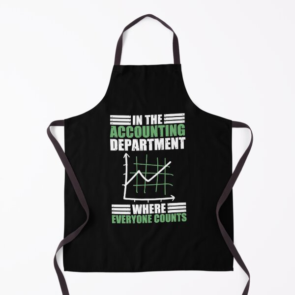 Item preview, Accounting Department Counts A Funny Accountancy Pun designed and sold by Nessshirts.
