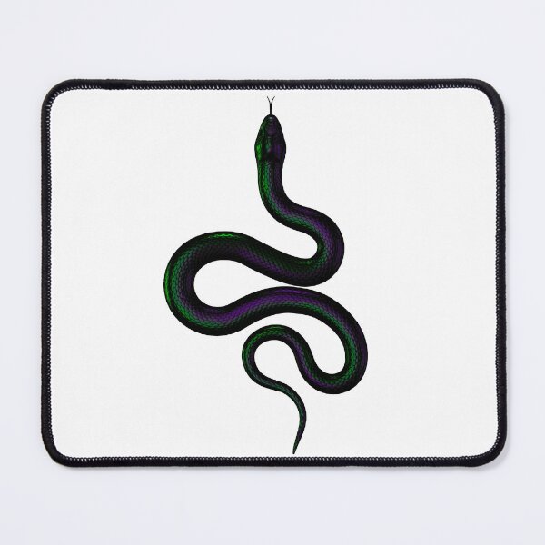Item preview, Rainbow Real Snake purple and green designed and sold by VITYY.