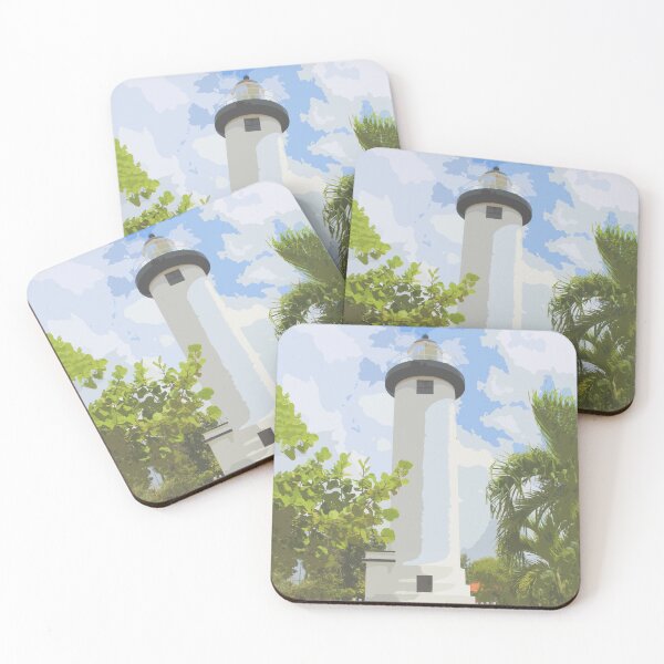 Item preview, Puerto Rico - Rincon Lighthouse - Faro Rincon designed and sold by solcaribearts.