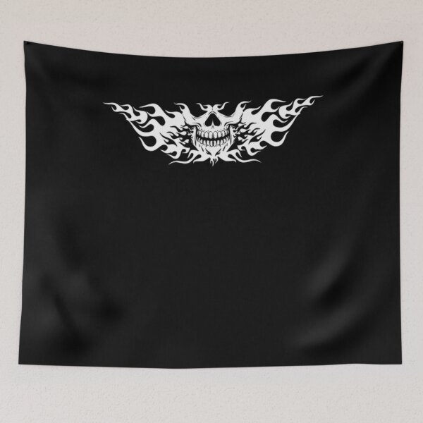 Item preview, Skull T-shirt Fire Flame designed and sold by dawia.
