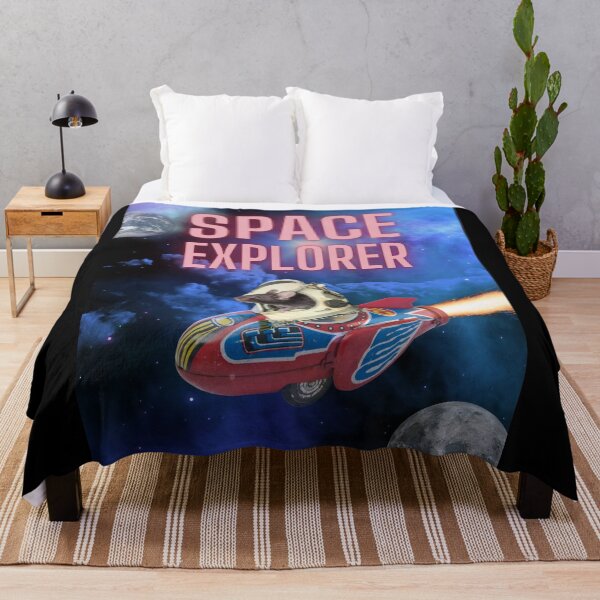 Item preview, Space Explorer - Cute Mouse traveling in space designed and sold by lordyswiss.