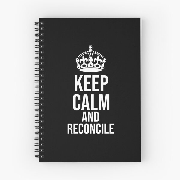 Item preview, Keep Calm And Reconcile Funny Accountant Accounting Pun designed and sold by Nessshirts.