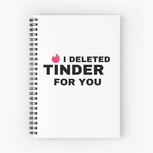 Item preview, I DELETED TINDER FOR YOU - funny tinder gift  designed and sold by MiKy1997.