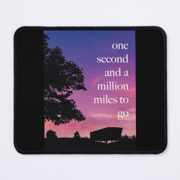 Item preview, One Second And A Million Miles Sticker designed and sold by allysonhat.