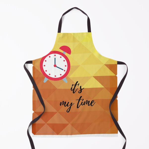 Item preview, Motivational Quote: It's my time with alarm clock  designed and sold by ThamaraiSelvi.