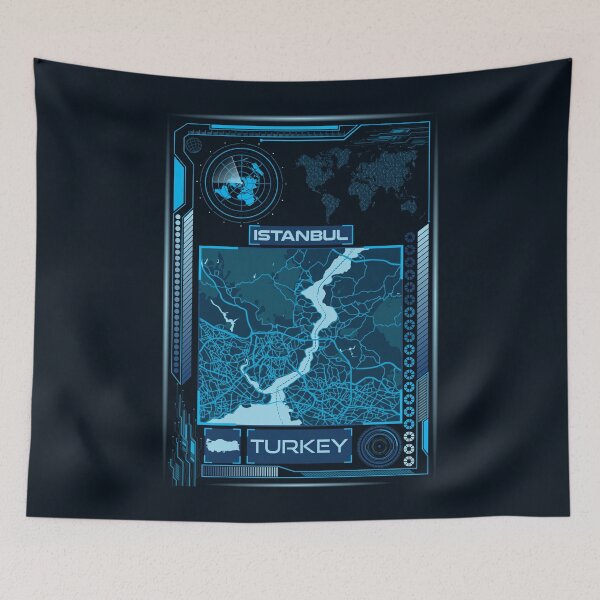 Item preview, ISTANBUL MAP TURKEY designed and sold by hatimelhag.