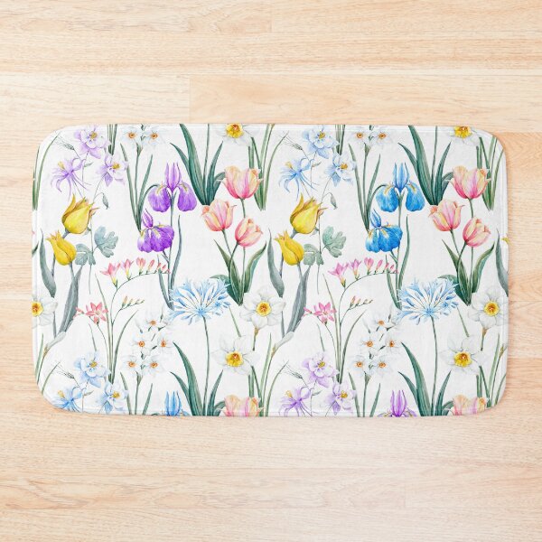 Item preview, Watercolor Spring Flowers Collection designed and sold by silviaol.