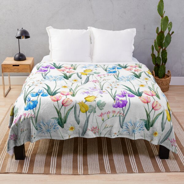 Item preview, Watercolor Spring Flowers Collection designed and sold by silviaol.