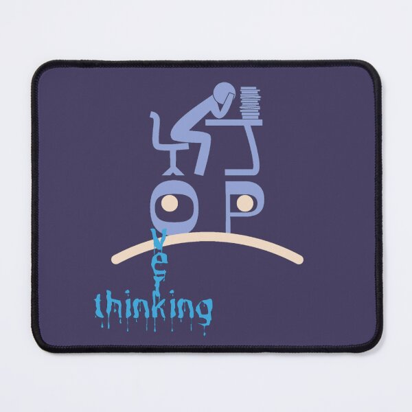Item preview, Overthinking kills your happiness_ stop overthinking designed and sold by sofiazazi.