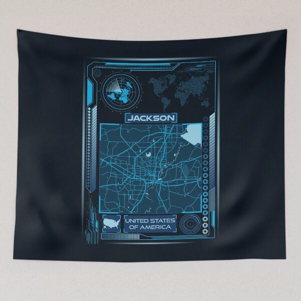 Item preview, JACKSON MAP USA designed and sold by hatimelhag.