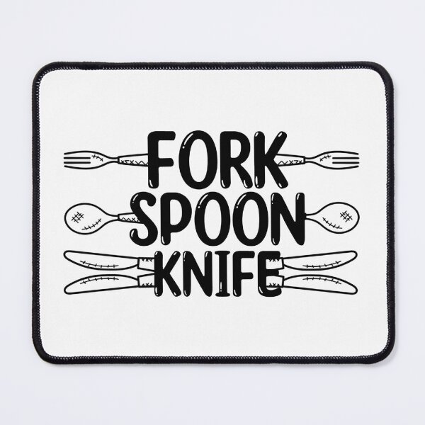 Item preview, Fork Spoon Knife What Color Is My Funny Trending meme joke designed and sold by NasMansouri.