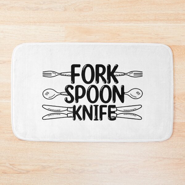 Item preview, Fork Spoon Knife What Color Is My Funny Trending meme joke  designed and sold by NasMansouri.