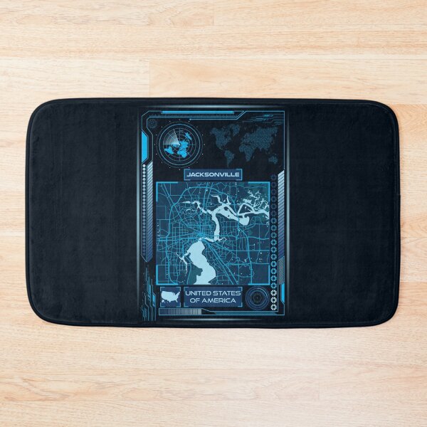 Item preview, JACKSONVILLE MAP USA designed and sold by hatimelhag.