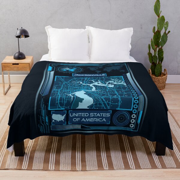 Item preview, JACKSONVILLE MAP USA designed and sold by hatimelhag.